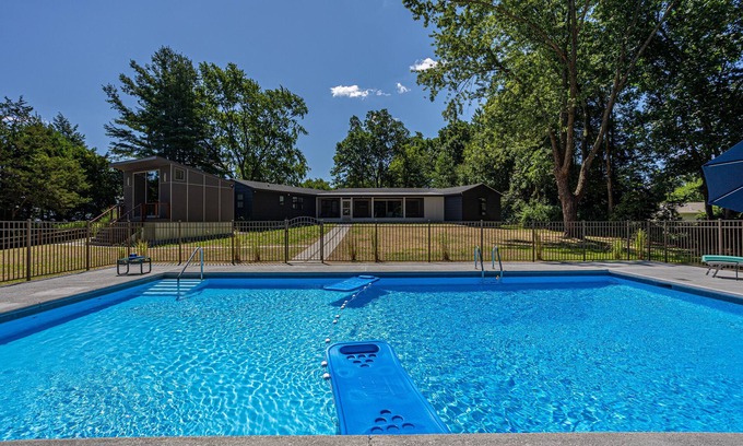 Redding Ridge House | Discover Pool Paradise: Renovated Mid-Century Escape