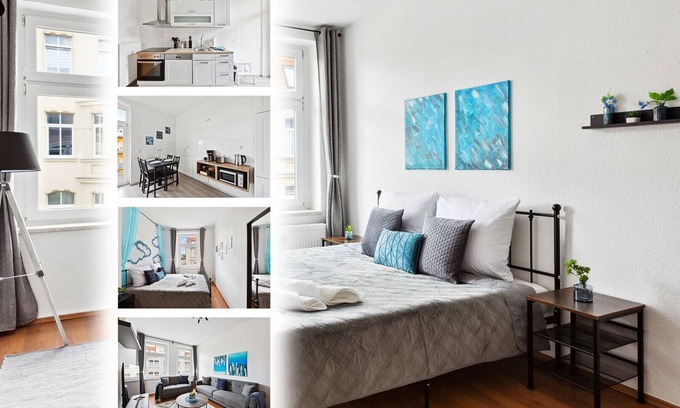 Sudenburg Apartment | Cozy Midnight Sky Retreat with Balcony and Kitchen Amenities