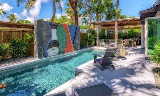 Midtown House | Exceptional Midtown Mosaic Home with Pool & Ocean View