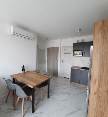 Sztutowo Apartment | Cozy Mierzeja Park Apartment with Private Pool & Kids' Space
