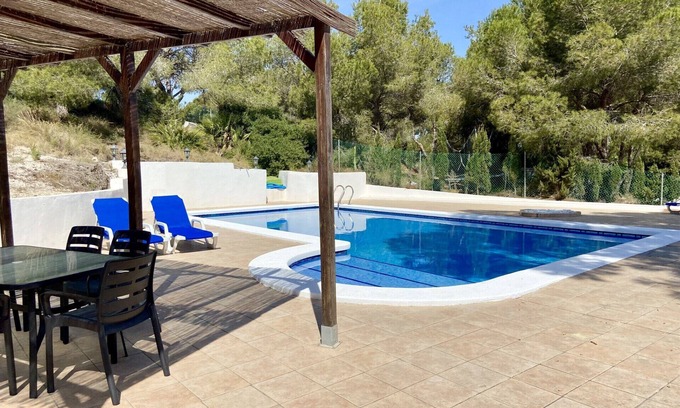 Pilar de la Horadada Villa | Mil Palmeras Villa with Private Pool, Steps from the Beach