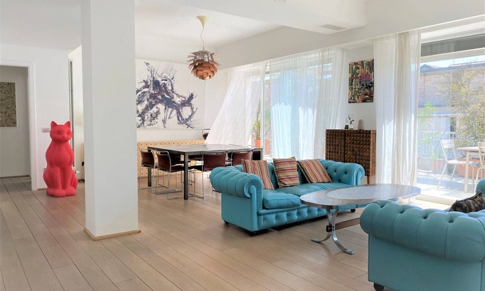 San Vittore Apartment | Milano City Design Apartment: Modern Retreat with Terrace