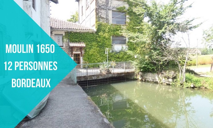 Bassanne House | Relaxing Mill with Pool & Spa Near Bordeaux, Rated 10/10