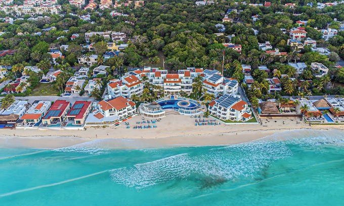 Playacar Fase I Condo | Beachfront Penthouse with Million Dollar Ocean Views!