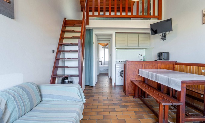 Mimizan Apartment | Mimizan South Beach: Lovely apartment for 4, near ocean, private parking - Cleaning included