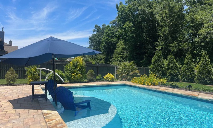 Auburn House | Discover Mimms Trail Haven with Pool and Family Amenities