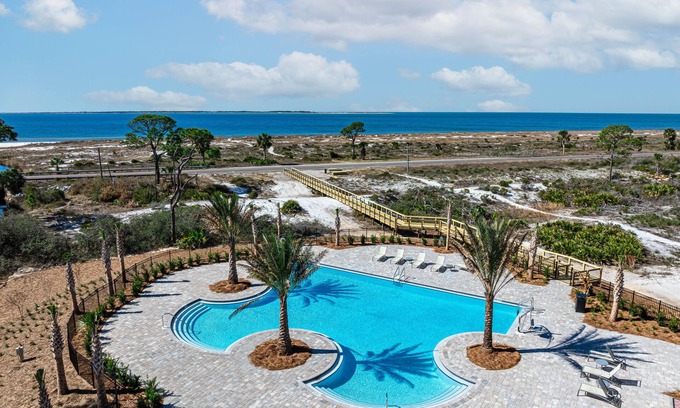 Port St. Joe House | Oceanview Retreat with Golf Cart & Pet-Friendly Amenities