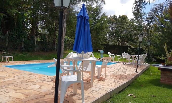 Braganca Paulista House | Peaceful Mini Chacara in Bragança Pta with Pool Access