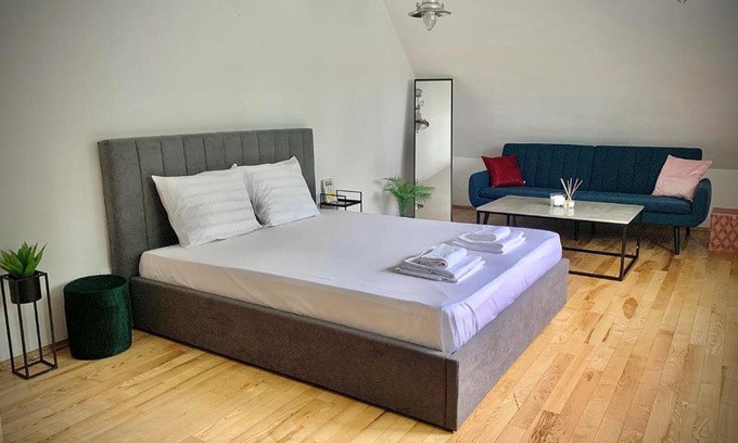 Studentski Grad Apartment | Modern Minimalist Apartment with Pet-Friendly Amenities