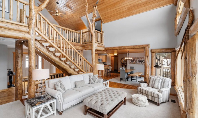 Buffalo House | Maple Lake Chalet | Waterfront Escape with Spa and Pool