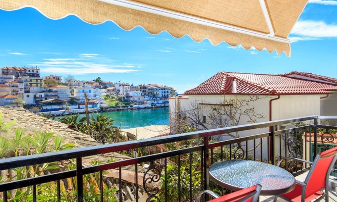 Skala Marion Apartment | Oceanfront Minos Apartment: Guest Rated 9.8/10 Experience