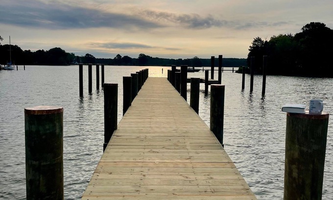 Bozman House | Ideal Retreat Near Downtown St. Michaels with Pool & Kayaks