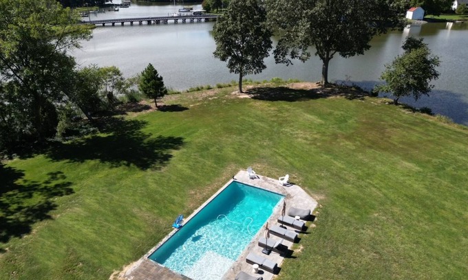 Unionville House | Convenient Retreat Near Downtown St. Michaels with Pool