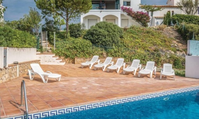 L'Escala House | Oceanfront Escape at Mirador by Interhome with Pool & Spa