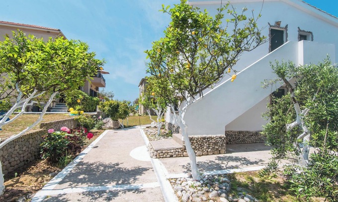 Arillas Apartment | Mirage Arillas Apartment C: Sea View & Shared Pool Escape