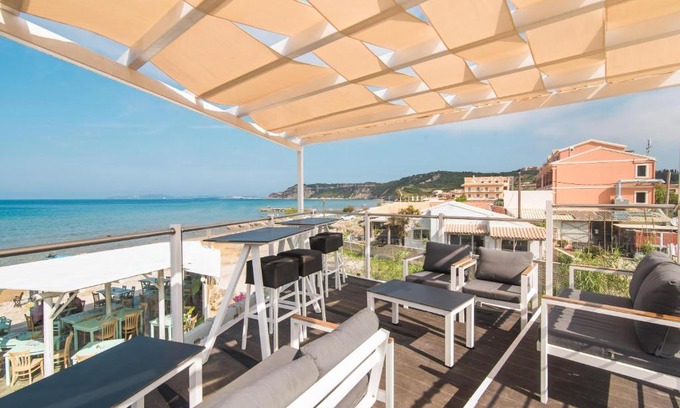 Arillas Apartment | Top-Rated Mirage Arillas Studio with Pool & Pet Friendly