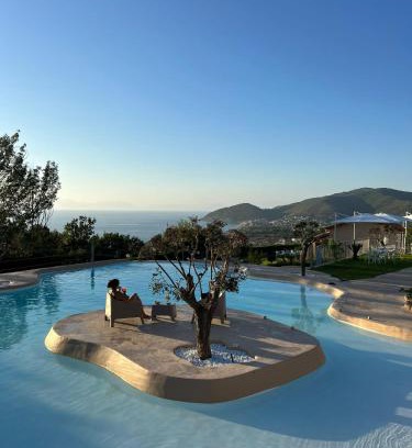 Santa Maria di Castellabate House | Relax at Miramare Castellabate Resort with Pool & Spa