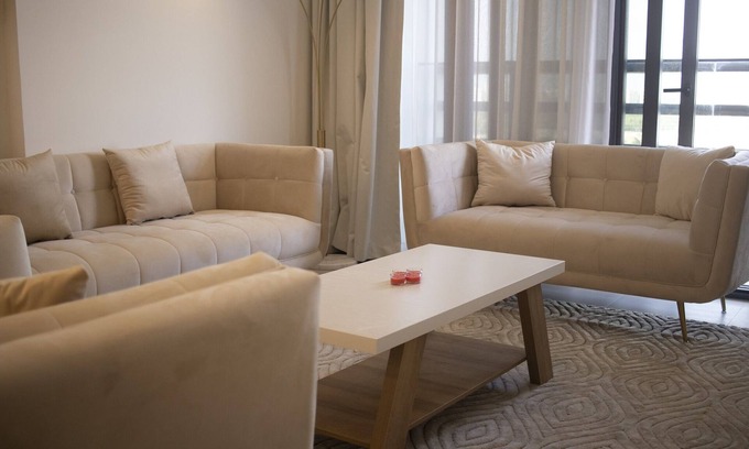 Sharjah Apartment | Explore Misk 2BR Apt. with Pool in Aljada Downtown