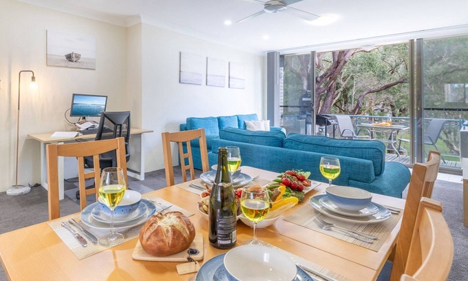 Nelson Bay Apartment | Oceanfront Mistral Court: Top-Rated Unit with WiFi & Views
