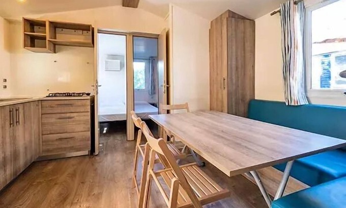 Sankt Peter am Kammersberg House | Mobil-home | Classic | 3 Ch. | 6 pers. | Raised terrace