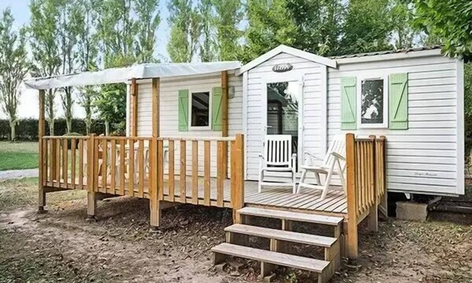 Sankt Peter am Kammersberg House | Mobil-home | Classic | 2 Ch. | 4/6 pers. | Raised terrace