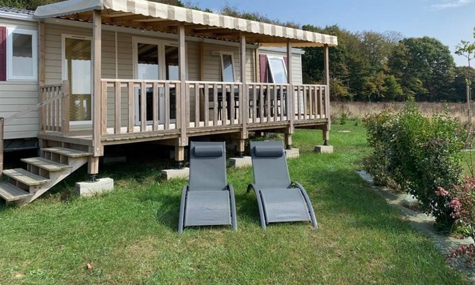Litteau House | Mobil Home 6/8 pers any comfort - Normandy - Le Boujou de Litteau