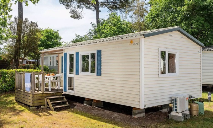 Lit-et-Mixe House | Mobil-home | Classic | 2 Ch. | 4/6 pers. | Single terrace
