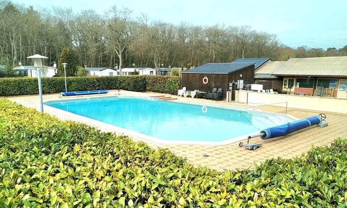 Dinard House | Relaxing Mobil Home with Pool in Dinard for Families