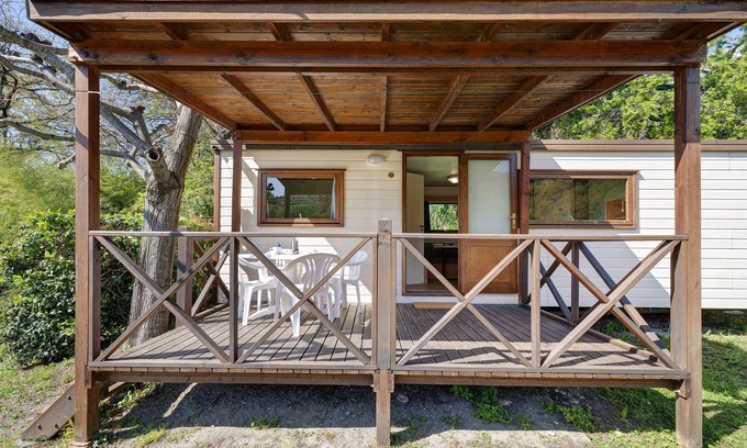 Pietra Ligure House | Cozy Mobile Home 'Pian Dei Boschi' with Pool & Ocean Views