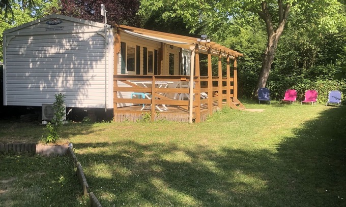 Boofzheim House | Comfortable Mobile Home for 6 Near Europa Park with Pool