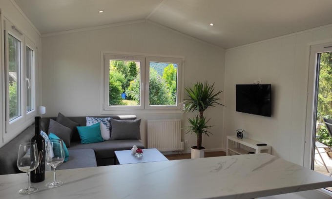 Wiesenbronn Apartment | Family-Friendly Mobilheim am Geisberg - Rated 9.1/10