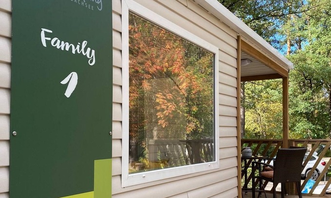 Pleinfeld Cabin | Mobilheim Klein - Waldcamping Brombach