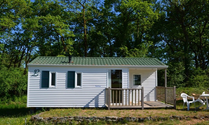 Gabillou House | Relaxing Mobilhome au Bord de la Piscine et Vue Mer