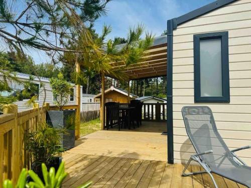 Quend Apartment | Cozy Mobilhome Camping Near the Beach with Pool & Hot Tub