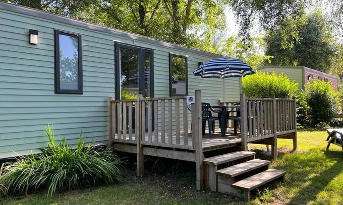 Quimper House | Delightful Mobilhome M9: Family-Friendly Camping Experience