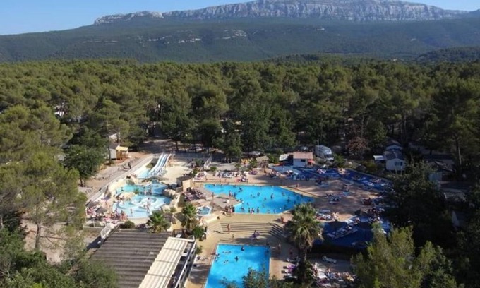 Nans-les-Pins House | Premium Mobilhome with Pool Access at Domaine Ste Baume