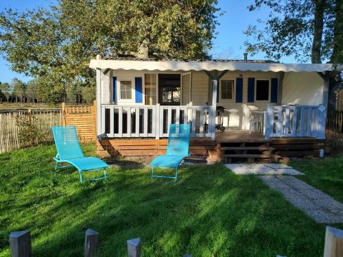 Mimizan Resort | Mobilhome vue sur la lande