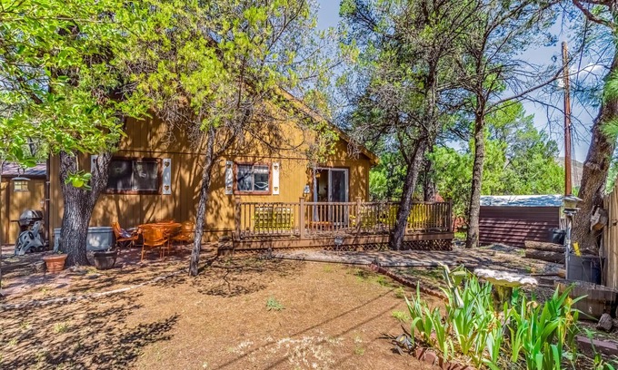 Ruidoso Downs Cabin | Pet-Friendly Mockingbird Cabin - Rated 10/10 by Guests