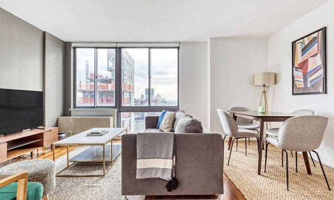 Gramercy Apartment | Modern Gramercy Park 1BR with Gym & Bike Room Access