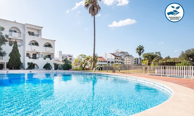 Areias de Sao Joao Apartment | Modern Apartment with Pool, Ocean Views & Central Location