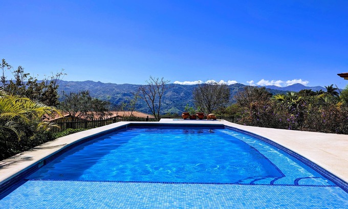 Escobal House | Serene 2-Bedroom Mountain Retreat with Pool & Hot Tub
