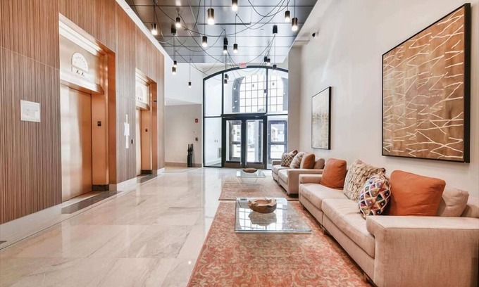 Chinatown Apartment | Modern 2 BR Getaway | Steps from T & Free Wi-Fi Access