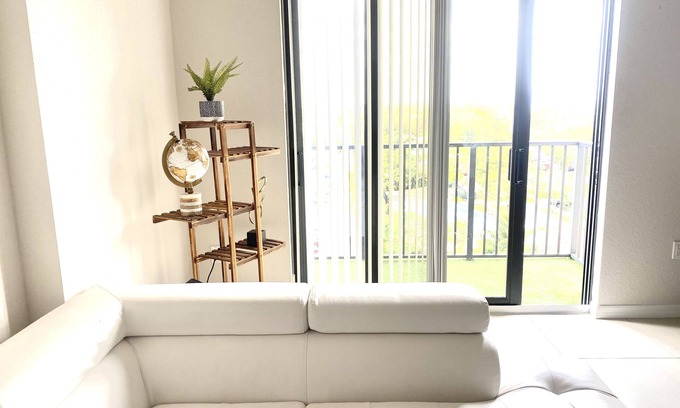 Coral Terrace Apartment | Modern 2 BR Condo with City Views and Pool Access