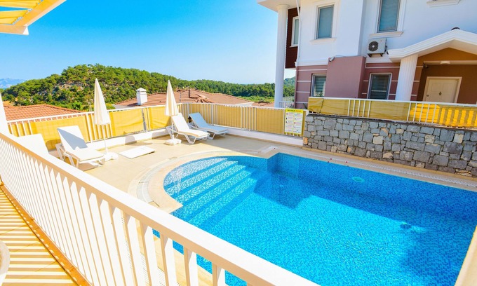 Sarigerme Villa | Stylish 3-Bed Villa with Private Pool Near Sarigerme Beach
