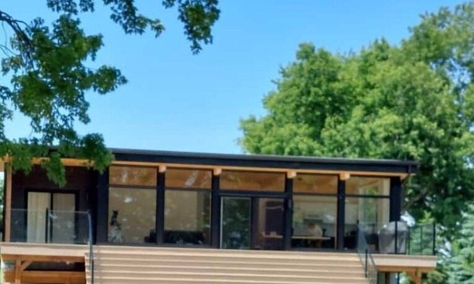 Dunnville House | Inviting Lakefront Retreat with Hot Tub and Ocean Views