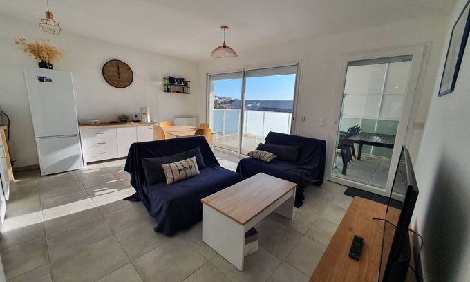 Sete Apartment | Ideal Apartment Sète: 2 Bedrooms for Memorable Stays