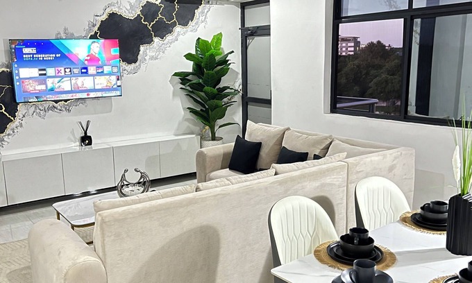 Masaki Apartment | Modern 3BR Hideaway in Masaki | Pool, Gym & Prime Location