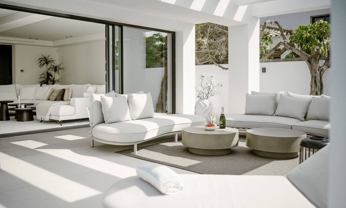 Urbanizacion Marbessa House | Modern Villa with Pool & Spa, Steps from Las Cañas Beach