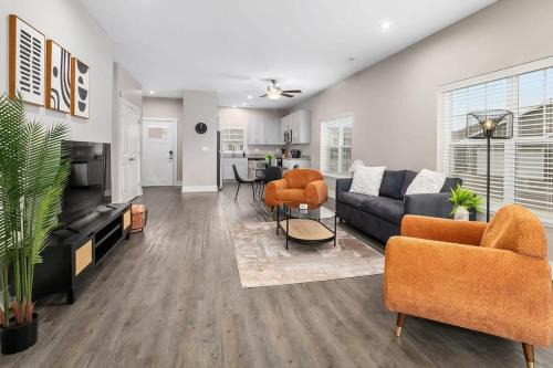 Grandville Apartment | Modern 4BR Condo with Garage, Patio & Family-Friendly Vibes