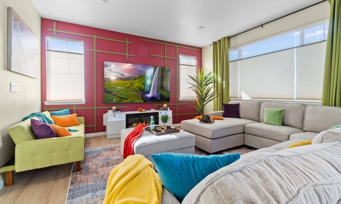 Superior House | Modern 5BR Getaway | Hot Tub, Game Room, Fireplace, Grill & Pet-Friendly